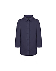 크로커다일레이디 체크 안감 셔츠형 패딩 CLDWPD103