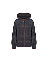 크로커다일레이디 코듀로이 퀼팅 체크 패딩 CLDWPD206