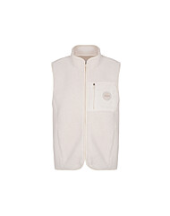 크로커다일레이디 와펜 포인트 폴라넥 플리스 베스트 CLDWPF201