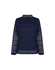 크로커다일레이디 레이스 반넥 레이어드 티셔츠CLESTS103