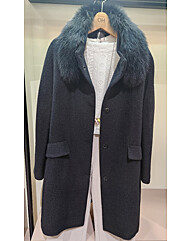 올리비아하슬러 알파카폭스카라 코트OHDWCT202