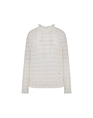 크로커다일레이디 기모레이스 스모킹 넥 티셔츠CLDWTS101