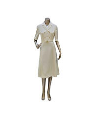 더블단추 반팔 카라넥원피스Mxcgwo7030