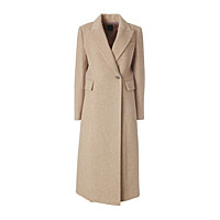 울 캐시미어 원 버튼 코트 MYDGWL0930