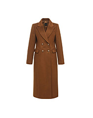 캐시미어 테일러드 더블 롱 코트 MXDAWL0360