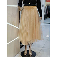 메탈사 샤 플리츠 스커트 MYAAWS1160