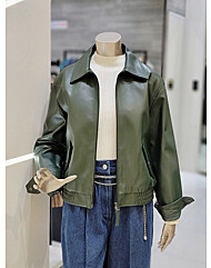 블루종 양가죽 재킷 MZAKLJ2940