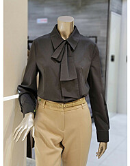 탈착 빅 리본 블라우스 MYDAWB0750