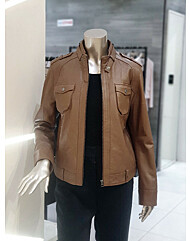 양가죽 라이더 재킷 M1AKLJ2800