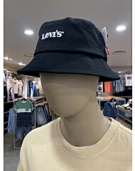 리바이스 남녀공용 퍼펙트 로고 벙거지 모자(38025-55)