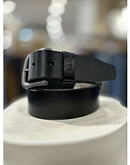 리바이스 남성 소가죽 블랙 벨트 (D55740002)
