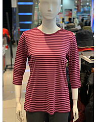 재고정리 여성 여름 7부 반팔 브리D티셔츠#4 1MQTSM2523-RN