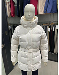 23년 여성 겨울 미들기장 허리벨트 포츠다운자켓#4 1MQJDW3507-IV