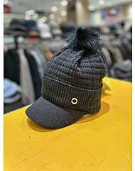 25년 겨울 방한 여성 방울 모자 애쉬니트캡 2MQHTWU506-CH