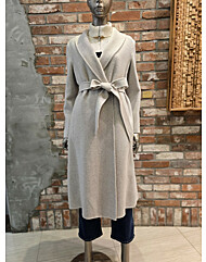 울 캐시미어 핸드메이드 코트 CA-DW0WCH-370