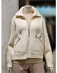 [벨라디터치] V3E4JK23 하이넥 숏재킷