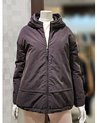 [벨라디터치] V1D4JK26 루즈핏 반후드넥 패딩점퍼