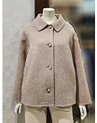 [벨라디터치] V9E4JK23 스탠카라 울재킷