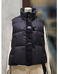 [벨라디터치] V3F4VT22 떡볶이단추 오리털 조끼