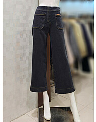 [벨라디터치] V3F1SL28 아웃포켓 일자와이드 봄 청바지