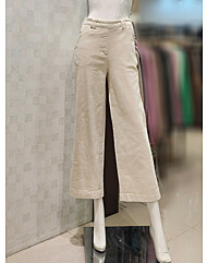 [벨라디터치] V3F4SL32 일자 와이드핏 기모 바지