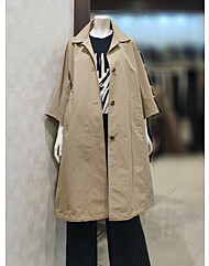 [벨라디터치] V1F1CB22 오버핏 트렌치 코트