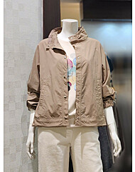 [벨라디터치] V1F1JK24 스트링 홑겹 봄 자켓