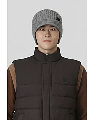 [엘르골프] 니트 귀달이 남성 골프 캡모자 - 6K77402