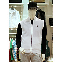 엘르골프 S/S 남성 메쉬믹스매치 우븐 베스트 6I-13102-199