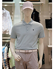 엘르골프 S/S 남성 에리 불박로고 반팔 폴로티셔츠 6J-35207-820