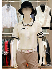 엘르골프 S/S 여성 조직감 폴로 티셔츠 6I-45214-103