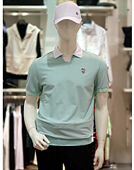 엘르골프 S/S 남성 오픈 에리형 반팔티셔츠 6I-35210-740
