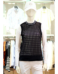 엘르골프 S/S 여성 조직감 져지 베스트 6J-45706-100