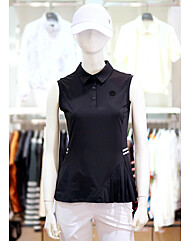 엘르골프 S/S 여성 밑단주름 포인트 슬리브리스 6I-45706-199