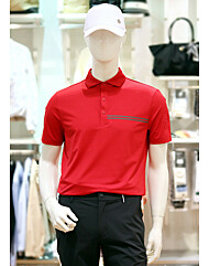 엘르골프 S/S 남성 어깨 로고 엠보 포인트 폴로 티셔츠 6K-35251-191