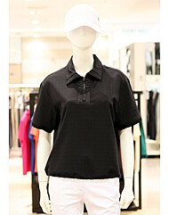 엘르골프 S/S 여성 전판 우븐 조직감 티셔츠 6K-45257-199