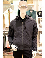 엘르골프 FW 남성 가을 립스탁 후드탈부착 홑겹점퍼 6J-51301-722