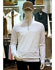 엘르골프 FW 남성 우븐 반집업 티셔츠 6J-55451-707