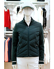 엘르골프 FW 여성 니트 하이브리드 경량 다운점퍼 6J-82051-722