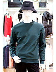 엘르골프 FW 남성 등판 우븐 맨투맨 티셔츠 6J-55301-932