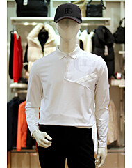 엘르골프 FW 남성 가슴절개 포인트 폴로 티셔츠 6J-55251-100