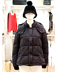 엘르골프 FW 여성 후드 변형 패딩점퍼 6I-81353-199