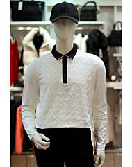 엘르골프 FW 남성 자카드 폴로 티셔츠 6I-55203-100