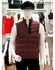 엘르골프 FW 남성 사선 퀼팅 믹스 경량 다운 베스트 6J-71451-192