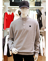 엘르골프 FW 남성 조직감 방풍 목크넥 티셔츠 6K-55403-600