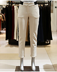 엘르골프 FW 여성 밍크본딩 세미 부츠컷 팬츠 6K-81651-201