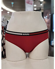 21FW 웜 매쉬 라인핏 여 햄팬티(RD) EAWBP824RD