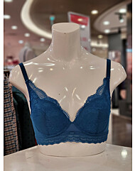 22FW 레이스 노와이어 브라(BU) EBWBR771BU