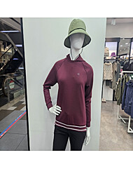 WO3WCTP426 BG 우먼 후드 레글런 라운드 긴팔 티셔츠