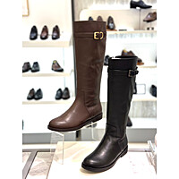 [딕스구두] 여성 기모패딩 플랫 롱부츠 dih401